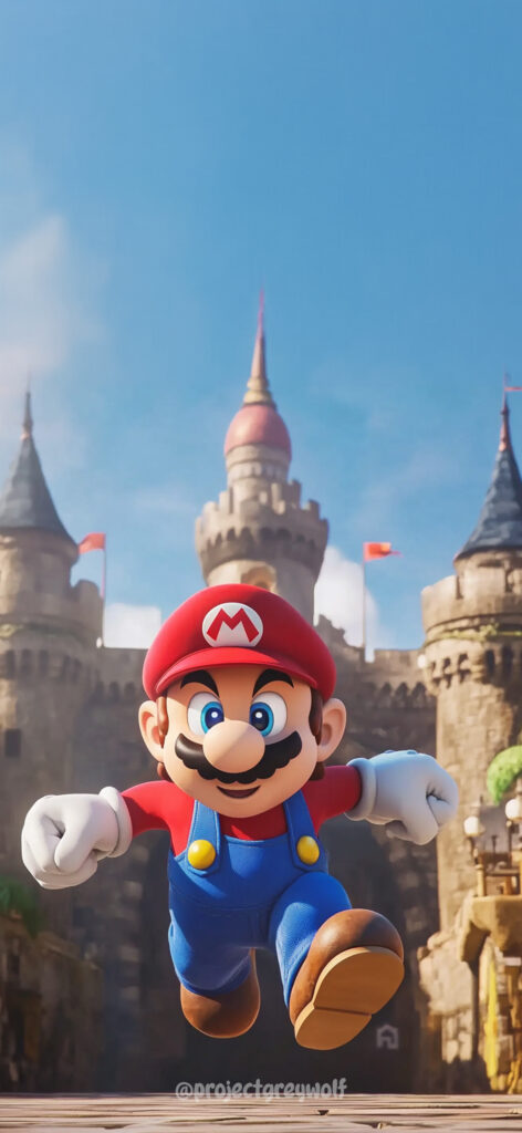 Mario Running PGW Wallpaper