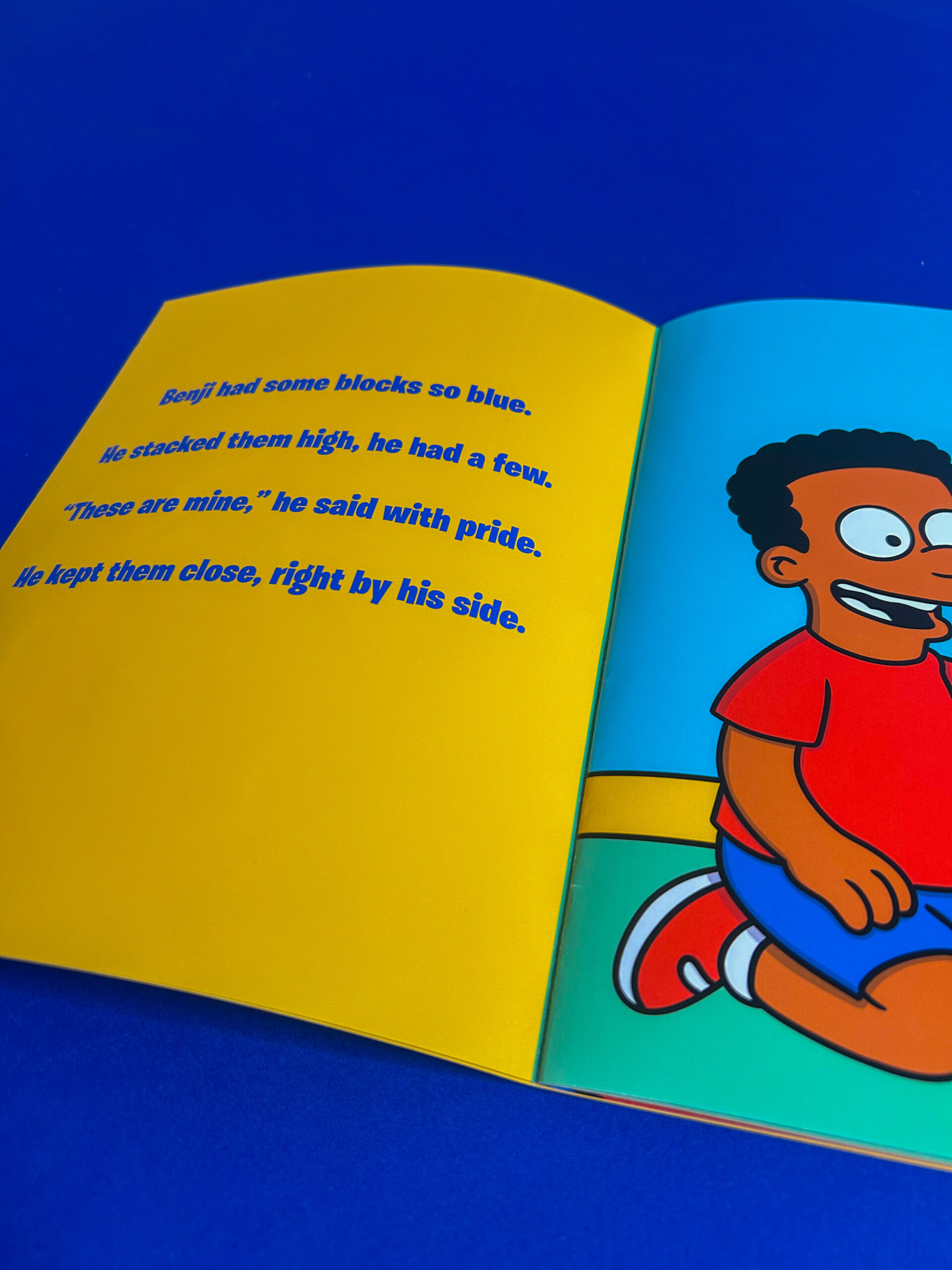 Benji's Blue Blocks Book