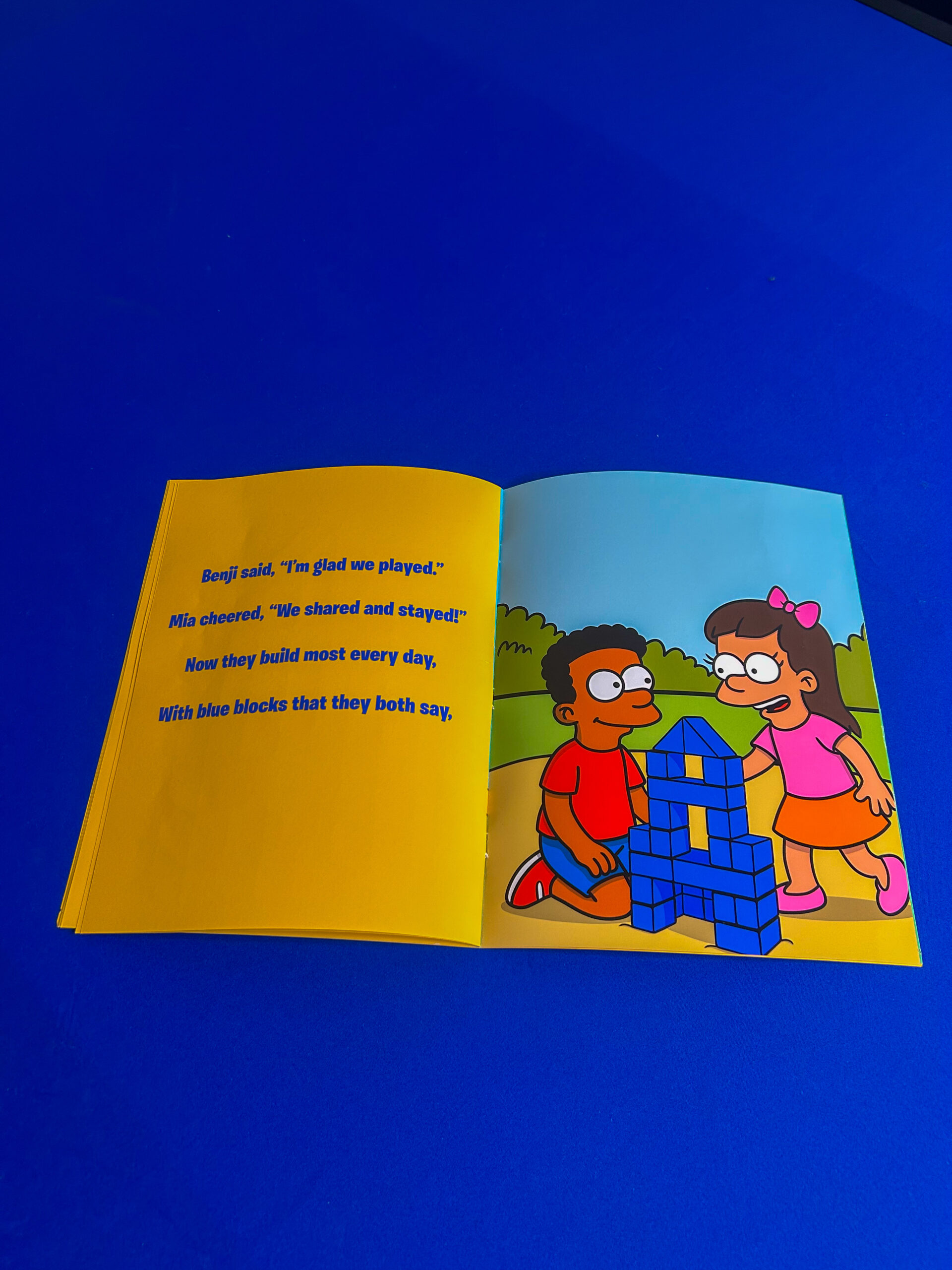 Benji's Blue Blocks Book